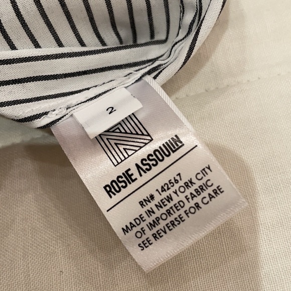 Rosie Assouline for Goop Stripe Skirt Size 2 - Picture 7 of 7
